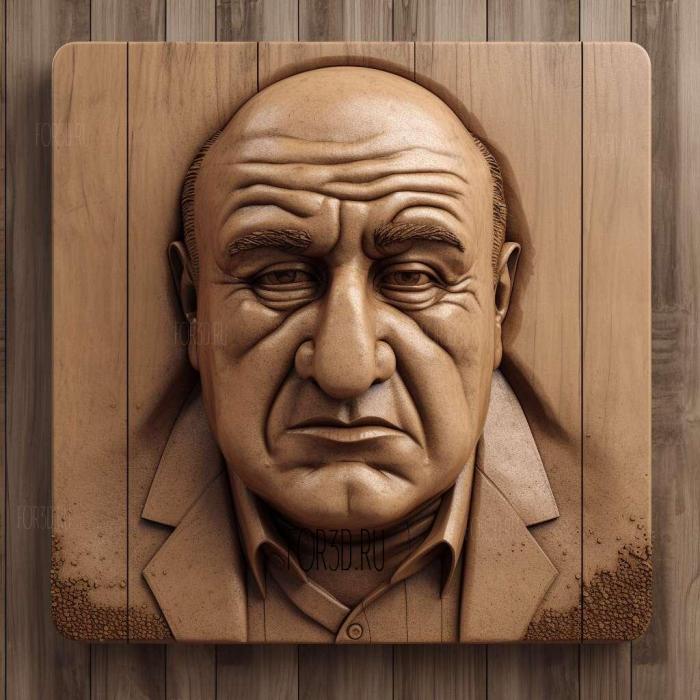 tony soprano 3 stl model for CNC